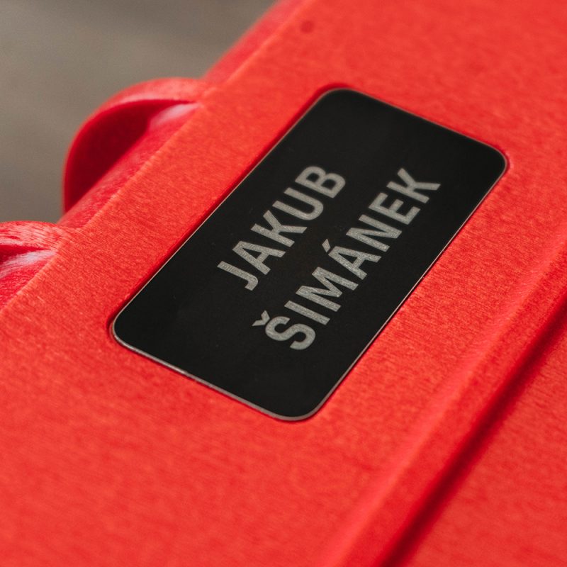Transport case - name tag 79×39mm