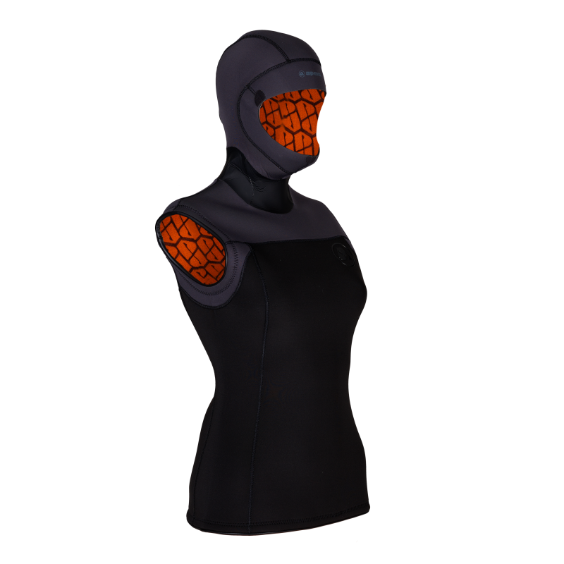 Apeks THERMIQ Womens 5/3mm Hooded Vest - Image 3